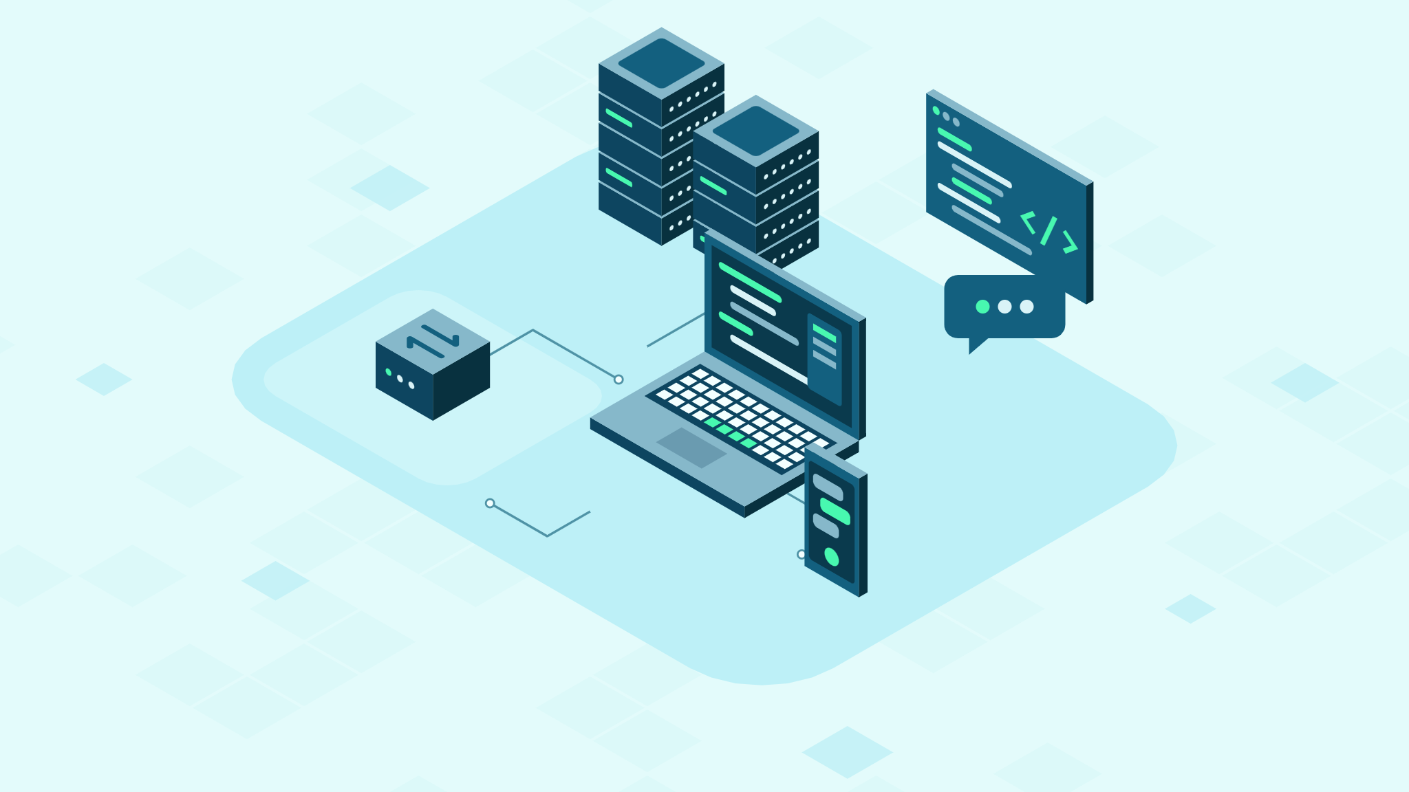Software Development & Integrations illustration